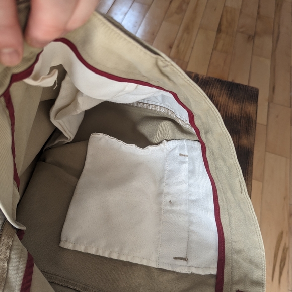 Eddie Bauer relaxed khaki pants 35 waist 35x30 - Picture 7 of 14